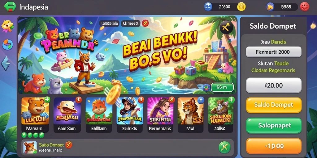Tampilan antarmuka yang user-friendly.