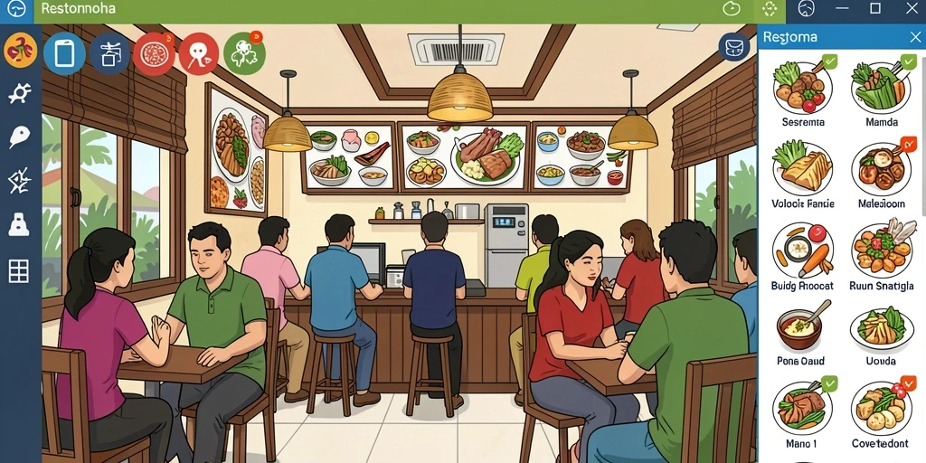 Tampilan awal yang memikat dan mudah dinavigasi.