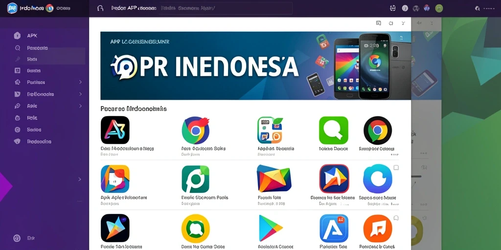 Tampilan awal yang menarik dan mudah dinavigasi.