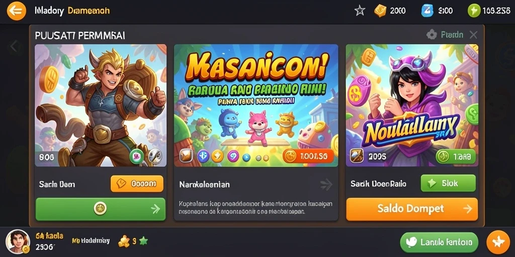 Tampilan utama DEWAPOKER yang menarik dan ramah pengguna.