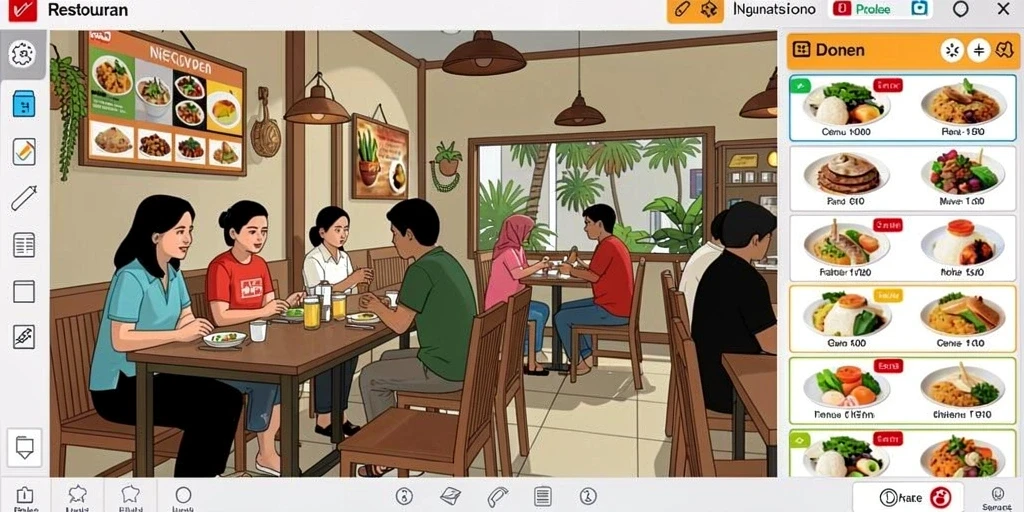 Tampilan utama JAWARA79 yang menarik dan penuh warna.