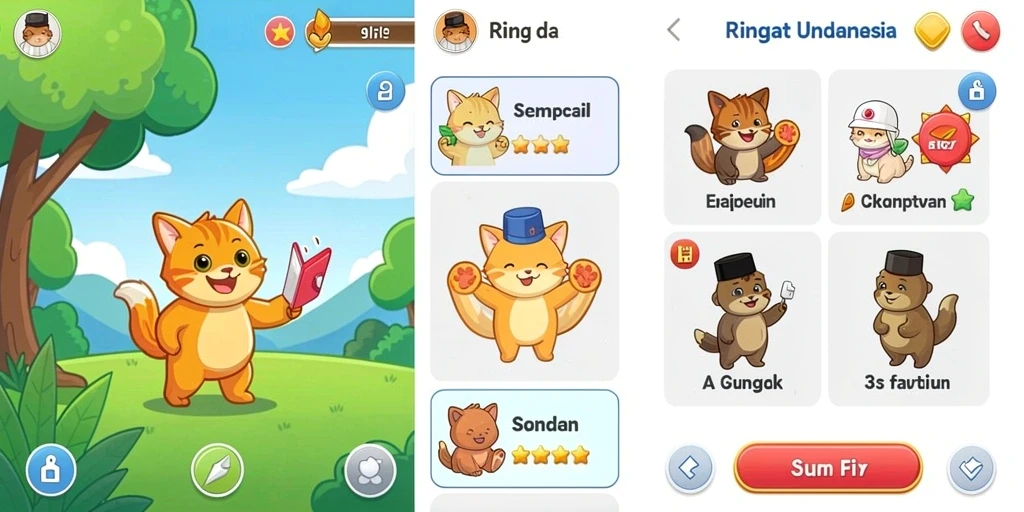 Tampilan antarmuka yang menarik dan user-friendly.