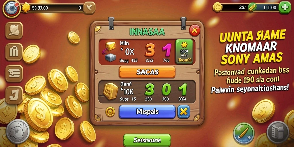 Screenshot menampilkan grafik yang menawan dan tampilan antarmuka yang menarik.