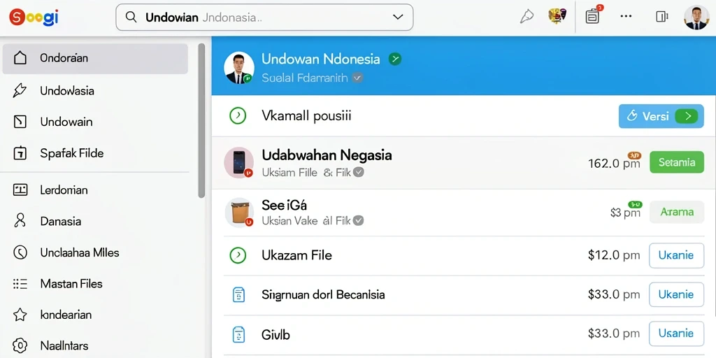 Tampilan antarmuka utama NASA4D yang menawan.