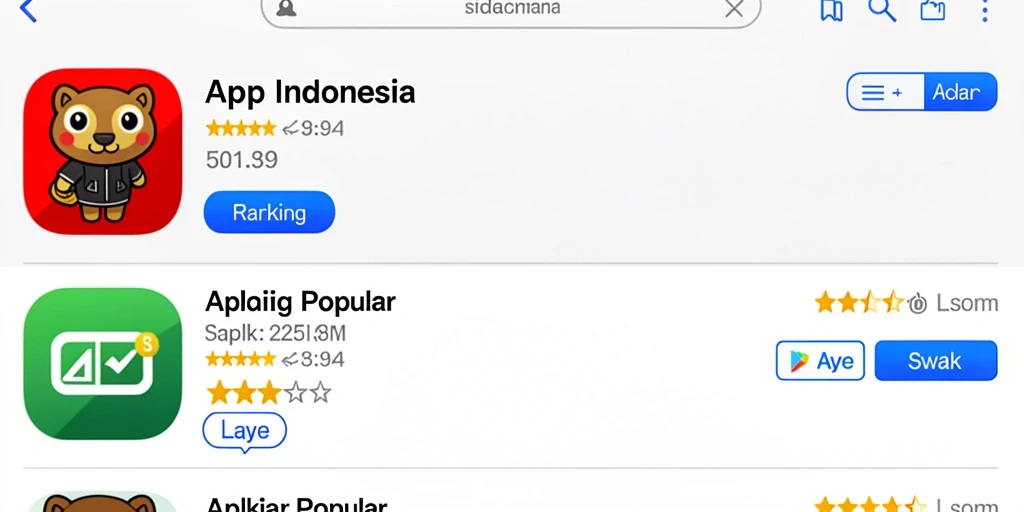 Tampilan menu utama yang menarik dan mudah dinavigasi.