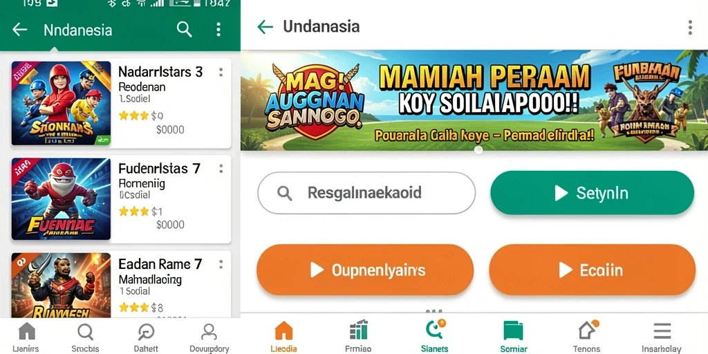 Antarmuka aplikasi PARTAITOGEL yang menarik dan mudah dipahami.