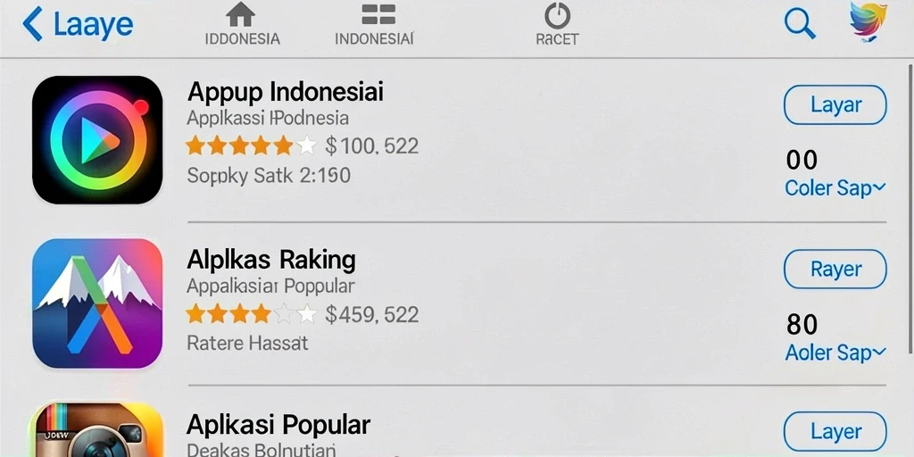 Tampilan utama game dengan antarmuka yang menarik.