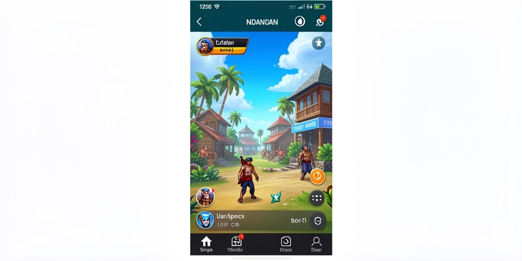 Tampilan layar utama PULSA303 dengan menu interaktif.