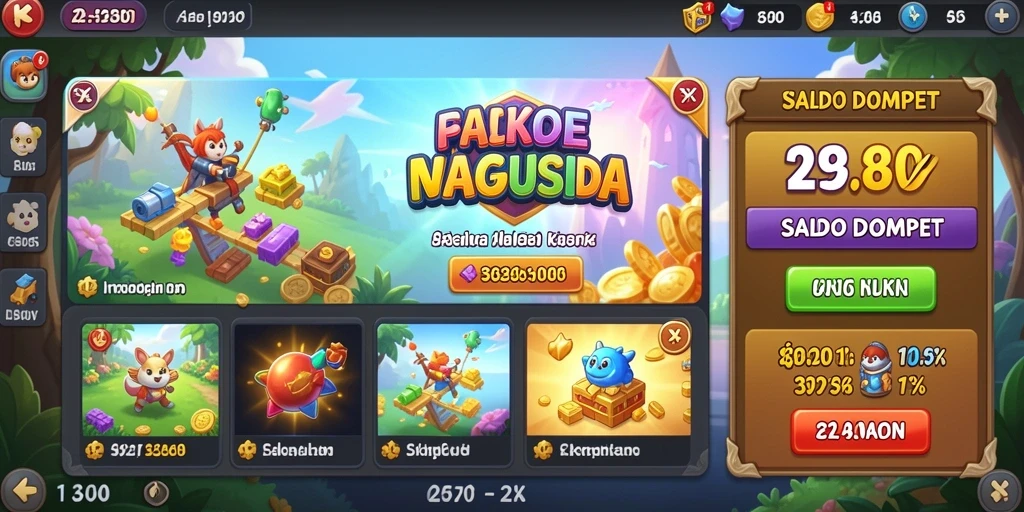 Tampilan antarmuka pengguna yang menarik dan intuitif.