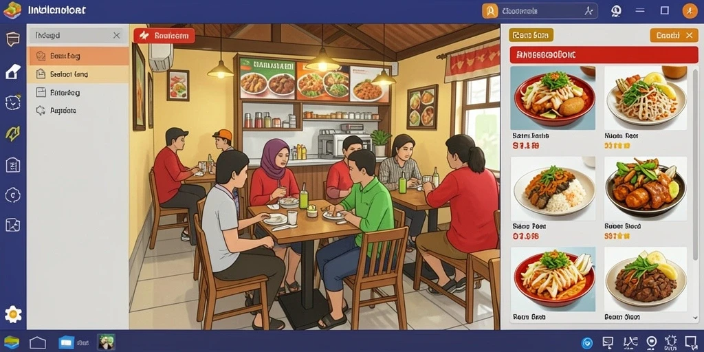 Tampilan antarmuka SLOTSRI yang user-friendly.